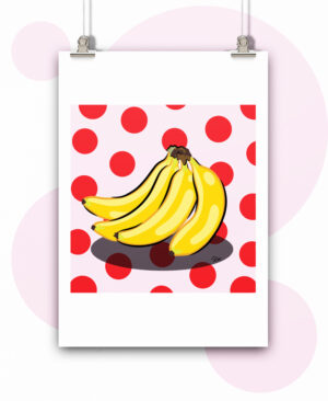 Banana Pop Art